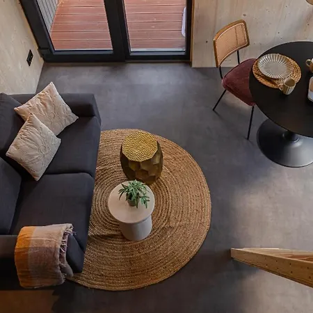 Luxe Tinyhouse Voor 2 Personen Met Hottub Tatil Evi